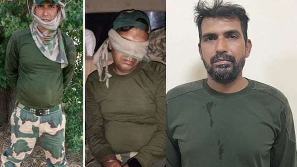 BSF Soldier Detained by Pakistan Rangers Returns to India