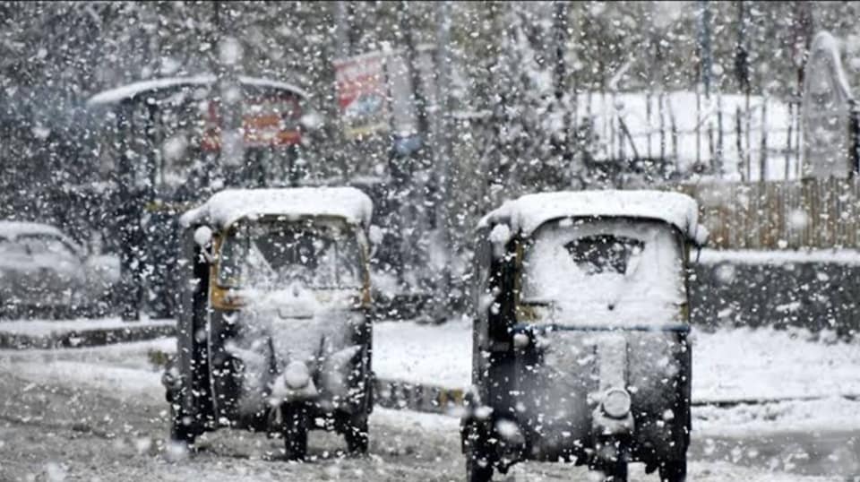 IMD Predicts Snowfall, Rains in Jammu and Kashmir