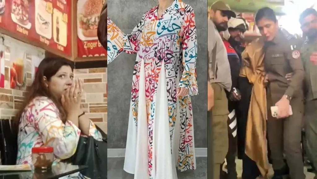 Woman in Lahore Harassed by Mob for Wearing Dress with Arabic Calligraphy